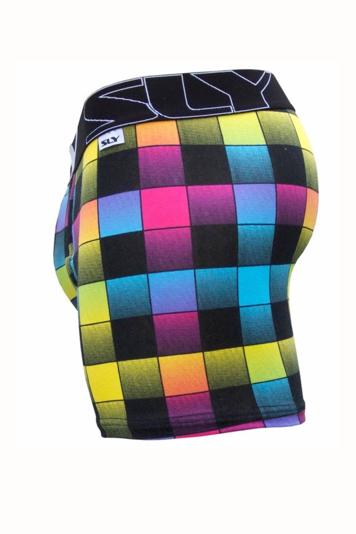 Sly Hyper Plaid Boxer Brief
