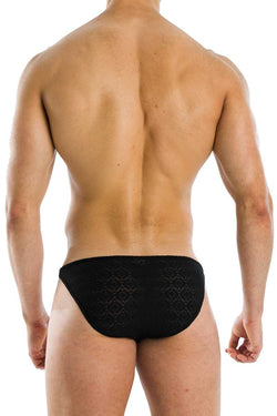 Modus Vivendi Black Geo Low Cut Brief thumbnail 3