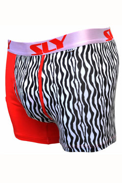 Sly Red & Black Urban Zoo Boxer Brief & Sock Pack thumbnail 4
