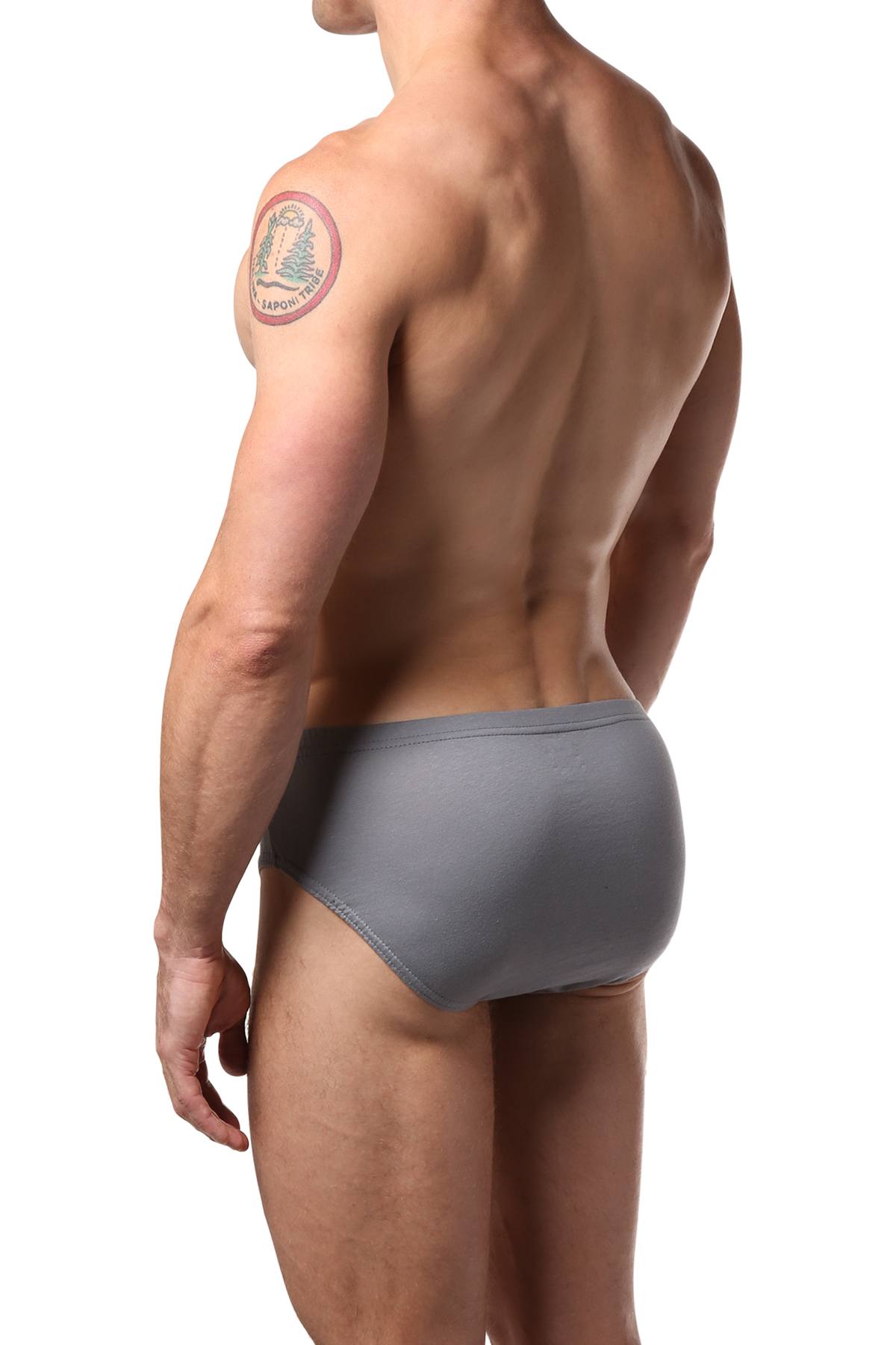 Papi Pink/Blue/Navy/Grey/Black Low-Rise Brief 5-Pack
