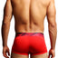 Papi Black/Red Contrast Microfusion Performance Brazilian Trunk 2-Pack