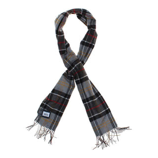 john Ashford Scarf Grey Red