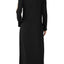 naked Black/Beige Weekend Fleece Maxi Sleep-Dress