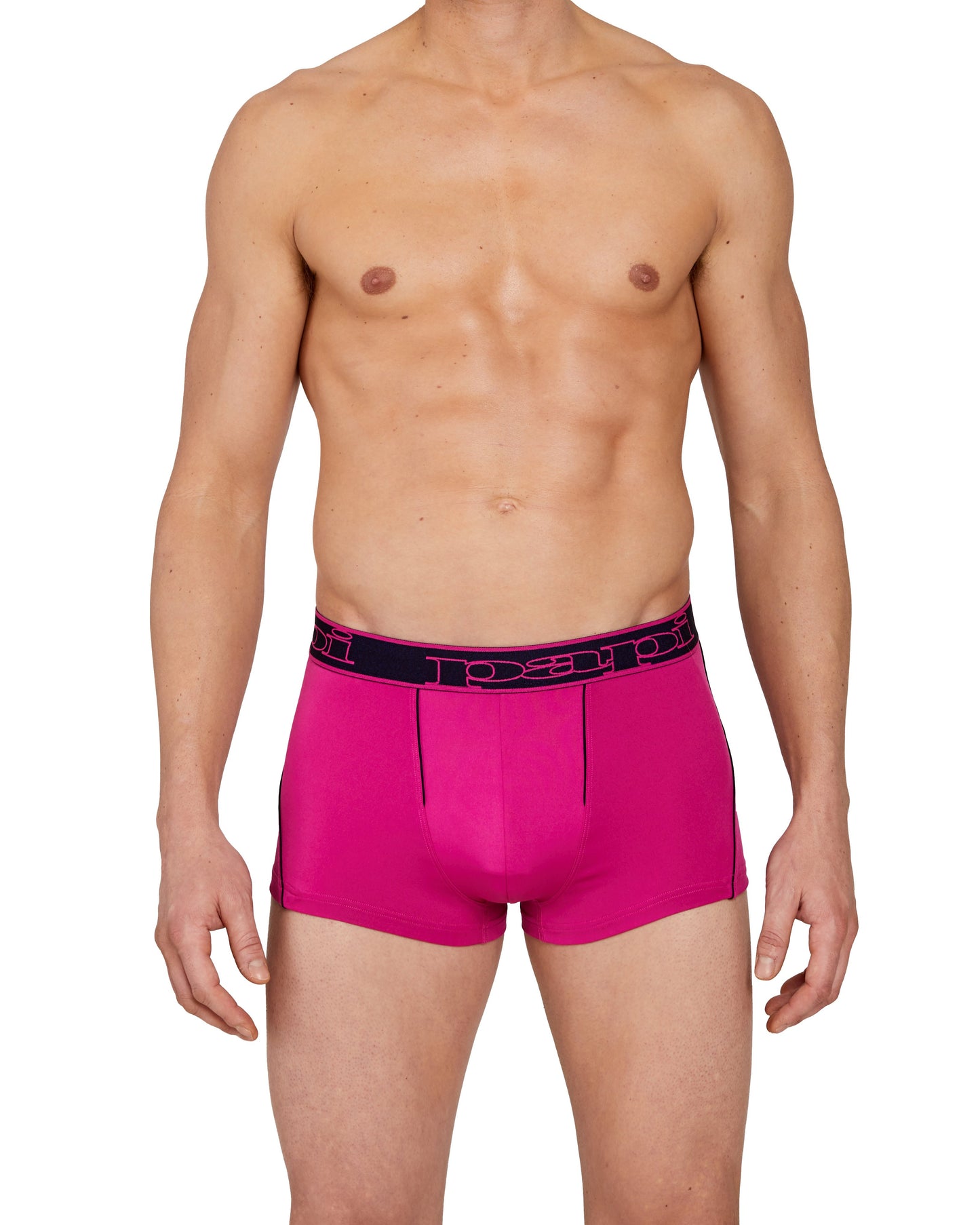 papi Fuchsia Red and Martime Blue 2-Pack Performance Trunks