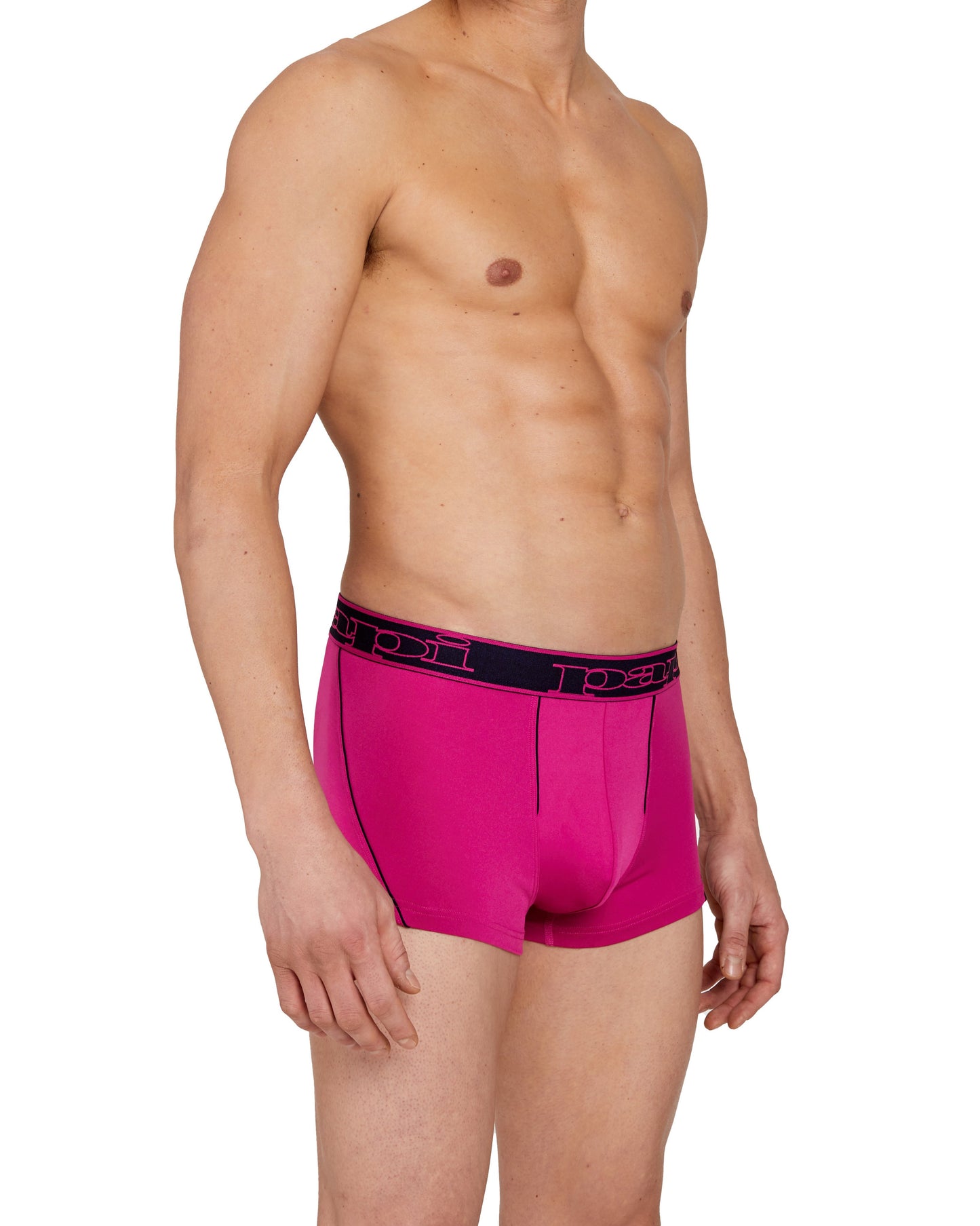 papi Fuchsia Red and Martime Blue 2-Pack Performance Trunks