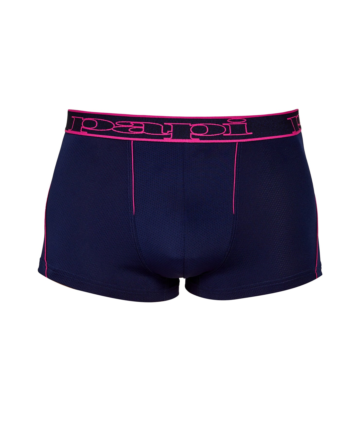 papi Fuchsia Red and Martime Blue 2-Pack Performance Trunks