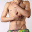 timoteo Black Tahiti Side Tie Reversible Swim Brief 2.0