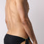 timoteo Black Tahiti Side Tie Reversible Swim Brief 2.0