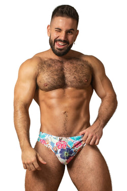 timoteo Blue Lakeshore Low Rise Swim Brief thumbnail 1