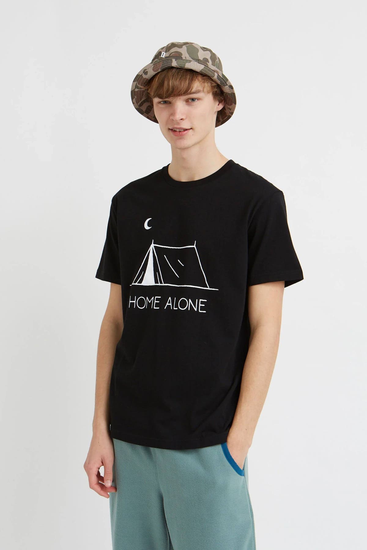 wood wood Home Alone TShirt Black